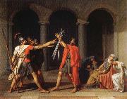 Jacques-Louis David THe Oath of the Horatii china oil painting reproduction